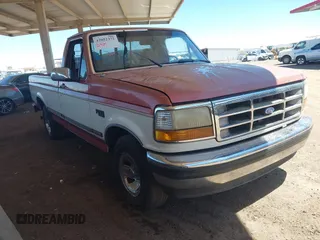 1995 Ford F-150 z VIN 1FTEF15H3SLB36794, wystawiony jako IAAI lot #42052372 z przebiegiem 257 155 mil mil oraz . Historia ofert i sprzedaży dostępna na DreamBid. Obrazek 1.