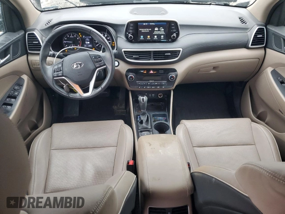 2019 Hyundai Tucson Limited с VIN KM8J3CAL0KU045775, выставлен на аукционе Copart как лот 52559475 с пробегом 20 438 миль миль и Списание • Salvage title. История ставок и продаж доступна на DreamBid. Изображение 8.