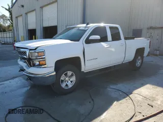 2015 Chevrolet Silverado 1500 LT with VIN 1GCVKREH1FZ313517, listed as a Copart auction lot 46806385 with 167,884 mi miles and Salvage Title. Bid and sale history available at carsss.com. Image 1.