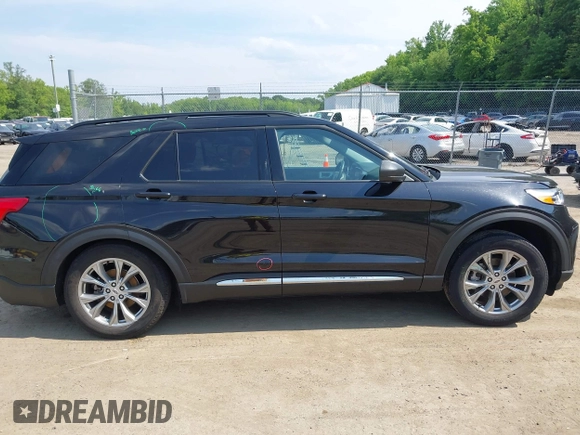 2023 Ford Explorer XLT with VIN 1FMSK8DH2PGA54527, listed as a IAAI auction lot 42463206 with 26,420 mi miles and . Bid and sale history available at DreamBid. Image 13.