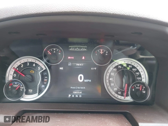 2014 Ram 1500 Big Horn with VIN 1C6RR7LM6ES286105, listed as a IAAI auction lot 42338726 with 123,018 mi miles and . Bid and sale history available at DreamBid. Image 7.