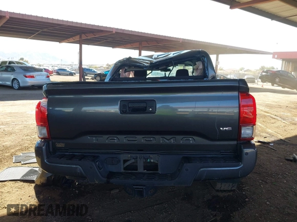 2017 Toyota Tacoma SR5 with VIN 3TMCZ5AN7HM104214, listed as a IAAI auction lot 41619808 with 48,236 mi miles and . Bid and sale history available at carsss.com. Image 15.