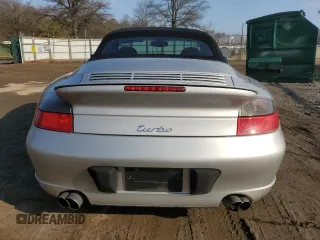 2004 Porsche 911 Carrera S with VIN WP0CB29954S676877, listed as a Copart auction lot 43008885 with 73,052 mi miles and Salvage Title. Bid and sale history available at carsss.com. Image 6.