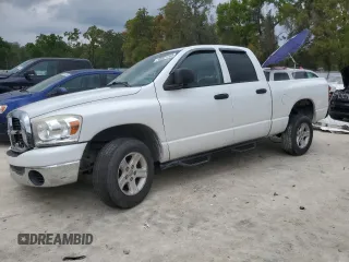 2007 Dodge 1500 SLT with VIN 1D7HA18PX7S118732, listed as a Copart auction lot 49881265 with 215,762 mi miles and Salvage Title. Bid and sale history available at carsss.com. Image 1.