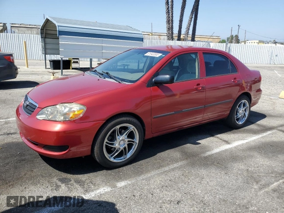 2007 Toyota Corolla CE with VIN 1NXBR32E97Z861491, listed as a Copart auction lot 61940895 with 102,481 mi miles and Salvage title. Bid and sale history available at DreamBid. Image 1.