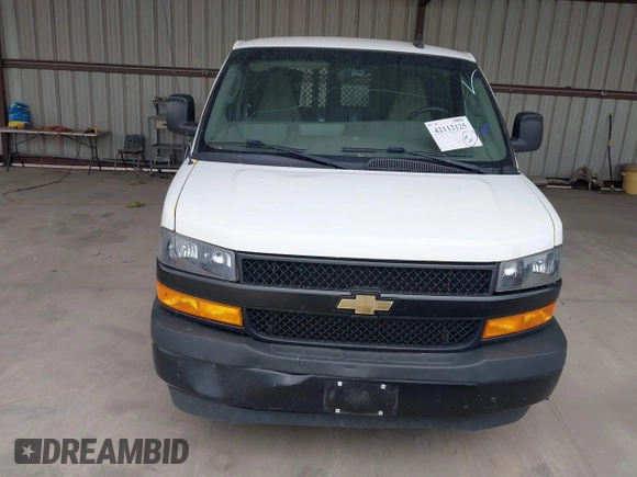 2021 Chevrolet Express Cargo with VIN 1GCWGAFP1M1234342, listed as a IAAI auction lot 42112125 with 118,410 mi miles and . Bid and sale history available at DreamBid. Image 12.