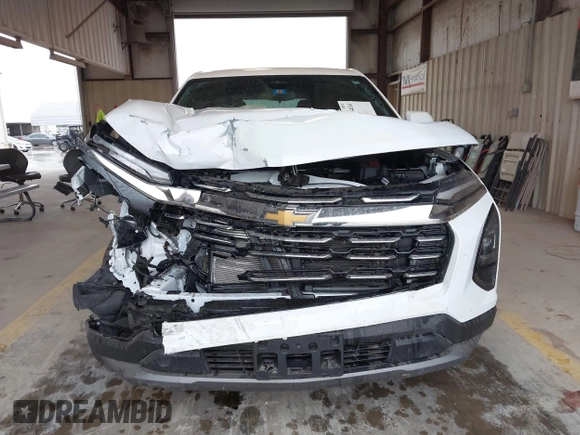 2025 Chevrolet Equinox FWD LT with VIN 3GNAXHEGXSL252341, listed as a IAAI auction lot 42093404 with 7,345 mi miles and . Bid and sale history available at DreamBid. Image 13.