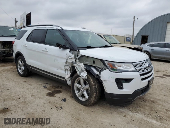2018 Ford Explorer XLT с VIN 1FM5K7D84JGC44716, выставлен на аукционе Copart как лот 56388255 с пробегом 70 978 миль миль и Списание • Salvage title. История ставок и продаж доступна на DreamBid. Изображение 4.