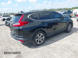 2017 Honda CR-V EX-L with VIN 7FARW1H80HE004721, listed as a IAAI auction lot 42063324 with 33,226 mi miles. Bid and sale history available at carsss.com. Image 4.