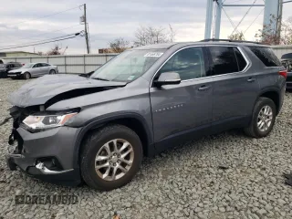 2020 Chevrolet Traverse LT Cloth with VIN 1GNERGKW0LJ226471, listed as a Copart auction lot 81466784 with 37,376 mi miles and Salvage Title. Bid and sale history available at carsss.com. Image 1.