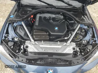 2024 BMW 4 Series 430i xDrive with VIN WBA43AT07RCR00526, listed as a Copart auction lot 74689064 with 0 mi miles and Non Repairable. Bid and sale history available at carsss.com. Image 11.