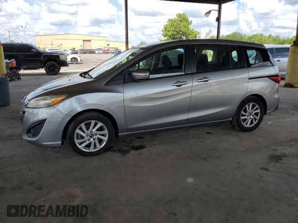 2013 Mazda 5 Sport with VIN JM1CW2BL1D0153300, listed as a Copart auction lot 69431424 with 99,542 mi miles and Salvage Title. Bid and sale history available at DreamBid. Image 1.