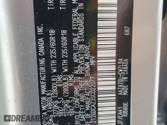 2025 Lexus NX 250 Premium z VIN 2T2GDCAZ3SC022077, wystawiony jako Copart lot #61662545 z przebiegiem 7 929 mil mil oraz Szkoda całkowita • Salvage title. Historia ofert i sprzedaży dostępna na DreamBid. Obrazek 12.