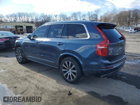 2023 Volvo XC90 Core with VIN YV4L12PV4P1955683, listed as a Copart auction lot 45292395 with 38,749 mi miles and Salvage Title. Bid and sale history available at DreamBid. Image 2.