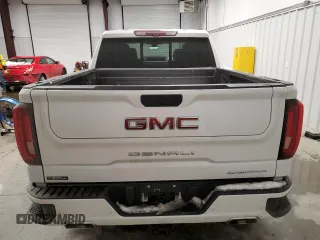 2022 GMC Sierra 1500 Limited Denali with VIN 1GTU9FEL9NZ109279, listed as a Copart auction lot 43402045 with 33,898 mi miles and Salvage Title. Bid and sale history available at carsss.com. Image 6.