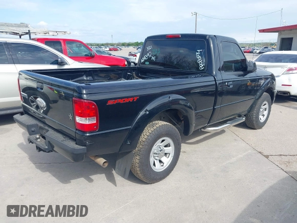 2006 Ford Ranger XL with VIN 1FTYR10U56PA24392, listed as a IAAI auction lot 41893531 with 1 mi miles. Bid and sale history available at carsss.com. Image 4.