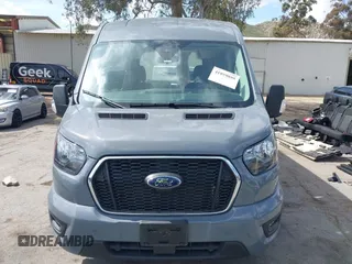 2023 Ford Transit Passenger XL with VIN 1FBAX2C82PKB58582, listed as a IAAI auction lot 41898895 with 16,416 mi miles and . Bid and sale history available at DreamBid. Image 12.