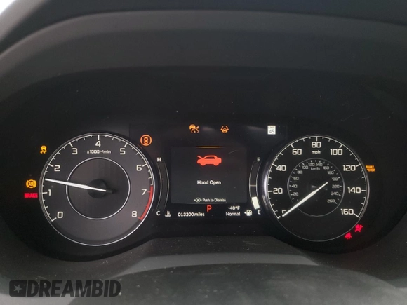 2024 Acura RDX with VIN 5J8TC2H39RL021697, listed as a Copart auction lot 55443475 with 13,200 mi miles and Salvage title. Bid and sale history available at DreamBid. Image 9.