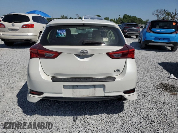 2016 Scion iM z VIN JTNKARJE4GJ510596, wystawiony jako Copart lot #52618105 z przebiegiem 96 082 mil mil oraz Szkody całkowita. Historia ofert i sprzedaży dostępna na DreamBid. Obrazek 6.