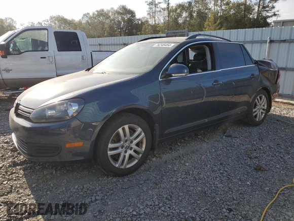 2010 Volkswagen Jetta SportWagen TDI with VIN 3VWPL7AJ4AM637541, listed as a Copart auction lot 76248454 with 154,831 mi miles and Salvage Title. Bid and sale history available at carsss.com. Image 1.
