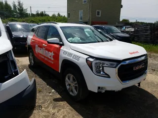 2024 GMC Terrain SLE z VIN 3GKALTEG1RL276209, wystawiony jako Copart lot #61026725 z przebiegiem 66 331 mil mil oraz Szkoda całkowita • Salvage title. Historia ofert i sprzedaży dostępna na DreamBid. Obrazek 4.