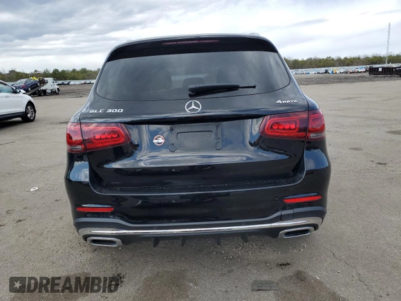 2022 Mercedes-Benz GLC 300 z VIN W1N0G8EB2NV381180, wystawiony jako Copart lot #48484175 z przebiegiem 36 719 mil mil oraz Szkoda całkowita • Salvage title. Historia ofert i sprzedaży dostępna na DreamBid. Obrazek 6.