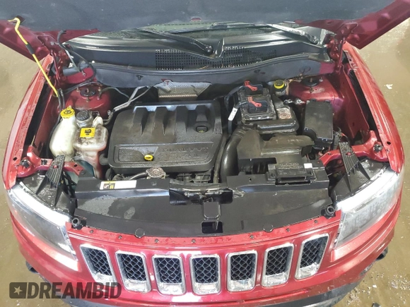 2016 Jeep Compass Sport with VIN 1C4NJDBBXGD549443, listed as a Copart auction lot 52427145 with 90,904 mi miles and Salvage Title. Bid and sale history available at carsss.com. Image 11.