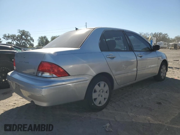 2003 Mitsubishi Lancer ES with VIN JA3AJ26E43U055918, listed as a Copart auction lot 83247564 with 60,966 mi miles and Clean Title. Bid and sale history available at carsss.com. Image 3.