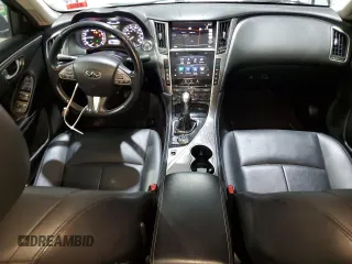 2017 Infiniti Q50 Signature Edition z VIN JN1EV7AP8HM740950, wystawiony jako Copart lot #88623625 z przebiegiem 96 576 mil mil oraz Szkoda całkowita • Salvage title. Historia ofert i sprzedaży dostępna na DreamBid. Obrazek 8.