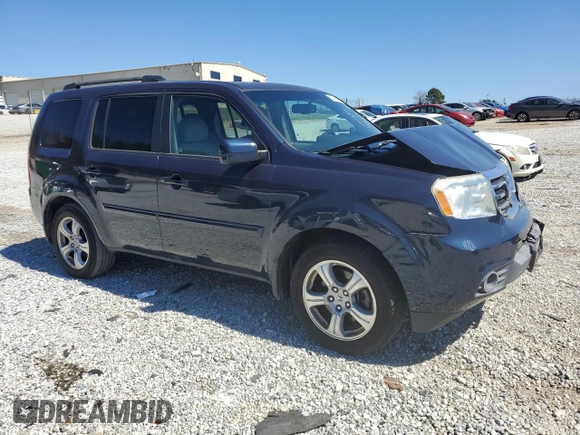 2012 Honda Pilot EX-L with VIN 5FNYF4H75CB071727, listed as a Copart auction lot 49464855 with 139,453 mi miles and Salvage Title. Bid and sale history available at DreamBid. Image 4.