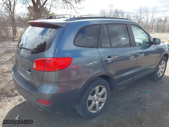 2009 Hyundai Santa Fe SE with VIN 5NMSH13E89H322655, listed as a IAAI auction lot 42029588 with 160,189 mi miles. Bid and sale history available at carsss.com. Image 4.