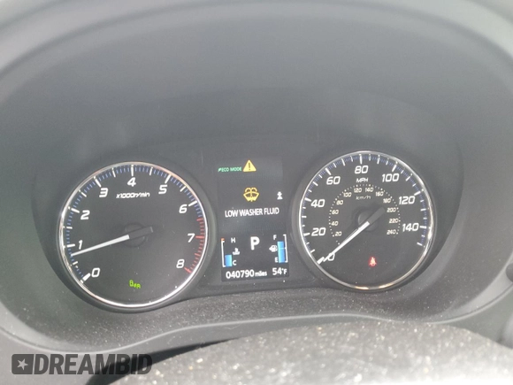 2019 Mitsubishi Outlander SE with VIN JA4AD3A30KZ012659, listed as a Copart auction lot 49131335 with 40,790 mi miles and Salvage title. Bid and sale history available at DreamBid. Image 9.