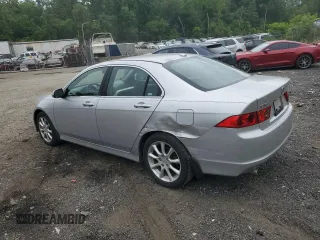 2006 Acura TSX Navi with VIN JH4CL96956C025688, listed as a Copart auction lot 59765615 with 129,508 mi miles and Salvage title. Bid and sale history available at DreamBid. Image 2.