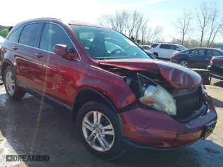 2010 Honda CR-V EX-L with VIN 5J6RE3H7XAL006572, listed as a IAAI auction lot 41985110 with 210,927 mi miles. Bid and sale history available at carsss.com. Image 1.