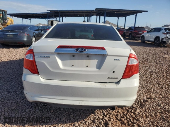2012 Ford Fusion SEL with VIN 3FAHP0JG4CR310799, listed as a Copart auction lot 51527285 with 135,961 mi miles and Salvage Title. Bid and sale history available at carsss.com. Image 6.