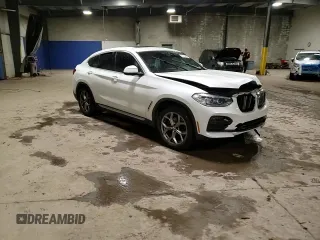 2020 BMW X4 xDrive30i with VIN 5UX2V1C0XLLZ32784, listed as a Copart auction lot 83619664 with Not provided miles and Salvage title. Bid and sale history available at DreamBid. Image 13.