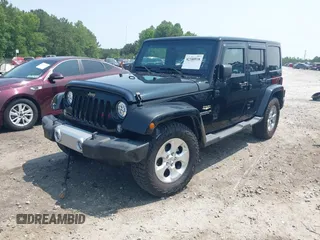 2014 Jeep Wrangler Unlimited Sahara with VIN 1C4BJWEG0EL273086, listed as a IAAI auction lot 42340938 with 121,448 mi miles and . Bid and sale history available at DreamBid. Image 17.