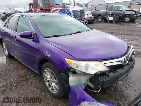 2014 Toyota Camry L with VIN 4T4BF1FK3ER419743, listed as a IAAI auction lot 41940669 with 92,822 mi miles. Bid and sale history available at carsss.com. Image 1.