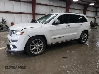 2019 Jeep Grand Cherokee Summit with VIN 1C4RJFJG8KC636296, listed as a Copart auction lot 45737365 with 56,815 mi miles and Salvage Title. Bid and sale history available at carsss.com. Image 1.