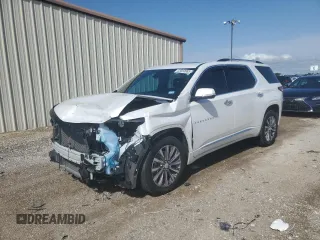 2023 Chevrolet Traverse Premier with VIN 1GNERKKW6PJ166303, listed as a Copart auction lot 55853965 with 30,371 mi miles and Salvage title. Bid and sale history available at DreamBid. Image 1.