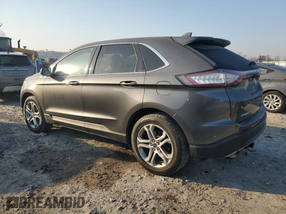2016 Ford Edge Titanium with VIN 2FMPK4K91GBB66916, listed as a Copart auction lot 48608635 with 172,484 mi miles and Clean Title. Bid and sale history available at carsss.com. Image 2.