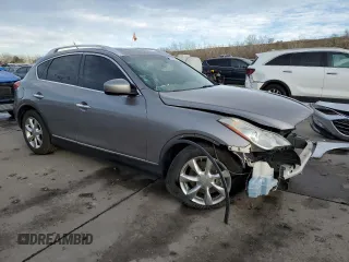 2008 Infiniti EX Journey with VIN JNKAJ09F58M355077, listed as a Copart auction lot 81540644 with Not Provided miles and Salvage Title. Bid and sale history available at DreamBid. Image 4.