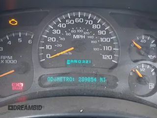 2003 Chevrolet Silverado 1500HD LS with VIN 1GCGK13U03F218776, listed as a IAAI auction lot 41993253 with 289,854 mi miles and . Bid and sale history available at DreamBid. Image 7.