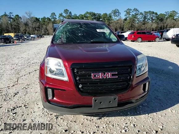 2017 GMC Terrain SLE with VIN 2GKALNEK4H6139610, listed as a Copart auction lot 47747585 with 58,640 mi miles and Salvage Title. Bid and sale history available at carsss.com. Image 15.