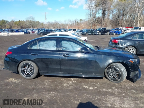 2022 Mercedes-Benz C 300 with VIN W1KAF4HBXNR044290, listed as a IAAI auction lot 41395266 with 14,134 mi miles and . Bid and sale history available at DreamBid. Image 13.