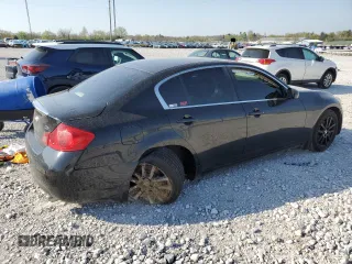 2007 Infiniti G35 with VIN JNKBV61F97M806145, listed as a Copart auction lot 53632115 with 216,347 mi miles and Salvage Title. Bid and sale history available at DreamBid. Image 3.