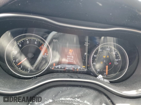 2021 Jeep Cherokee Trailhawk with VIN 1C4PJMBXXMD110436, listed as a Copart auction lot 57829375 with 46,647 mi miles and Salvage title. Bid and sale history available at DreamBid. Image 9.