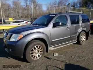 2011 Nissan Pathfinder LE with VIN 5N1AR1NB7BC628807, listed as a Copart auction lot 49986345 with 246,410 mi miles and Salvage Title. Bid and sale history available at carsss.com. Image 1.