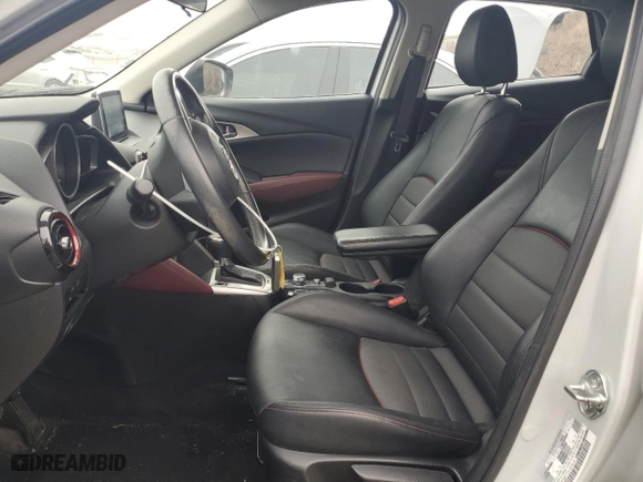 2016 Mazda CX-3 Touring with VIN JM1DKBC78G0111714, listed as a Copart auction lot 45657065 with 45,202 mi miles and Salvage Title. Bid and sale history available at carsss.com. Image 7.