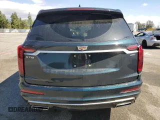 2024 Cadillac XT6 FWD Premium Luxury with VIN 1GYKPCRS7RZ737726, listed as a Copart auction lot 47471965 with 7,974 mi miles and Salvage Title. Bid and sale history available at carsss.com. Image 6.